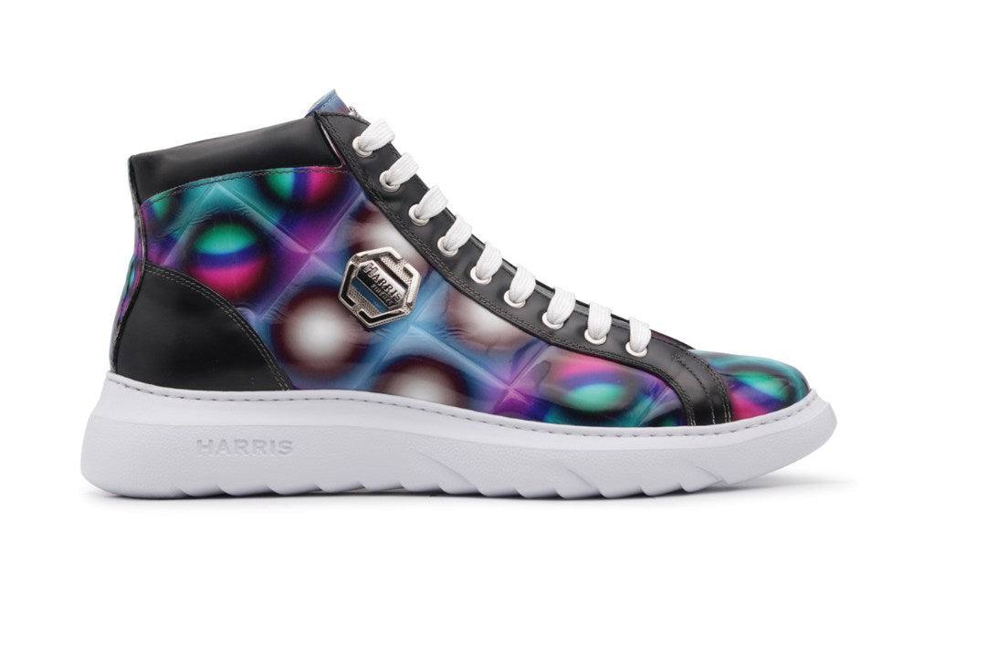 Calzature Polacchino Harris Polacchino In Leather And Rogue Sole