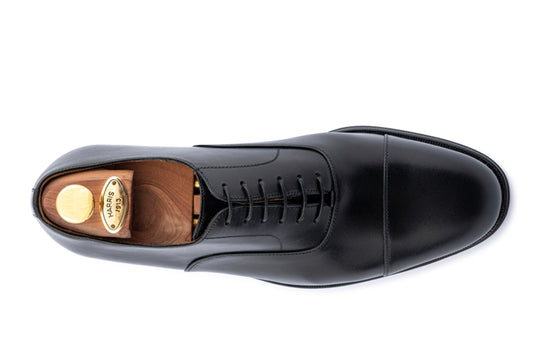 Francesina in pelle nera