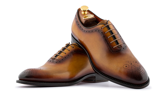 Hand -painted leather string