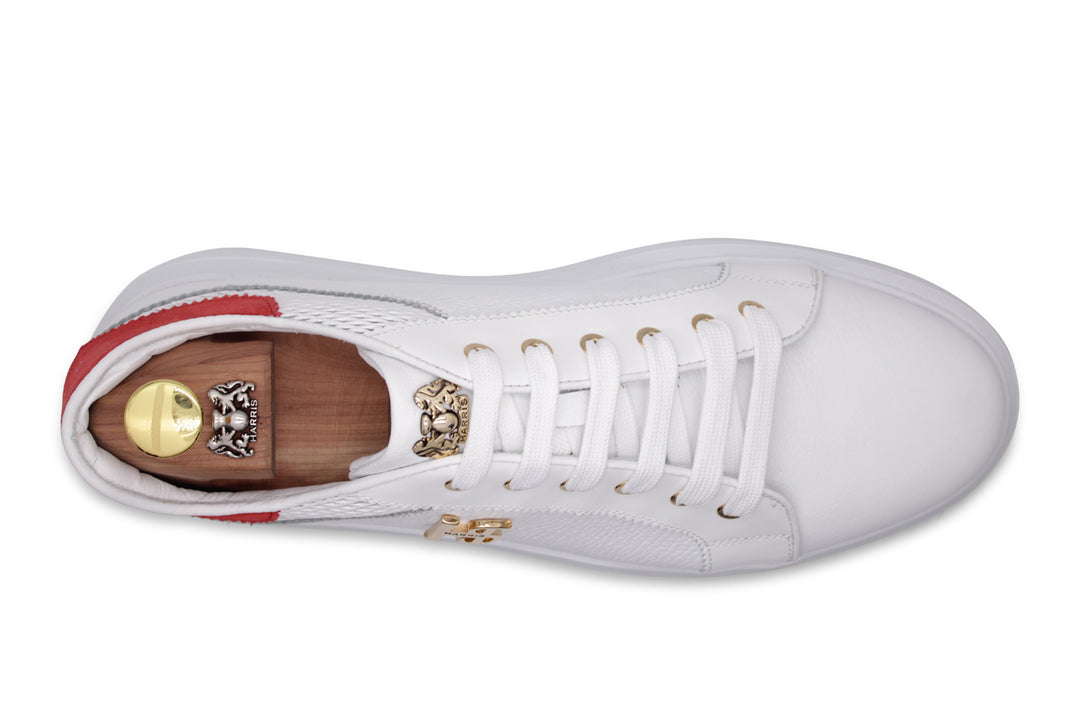 Baskets en cuir souple