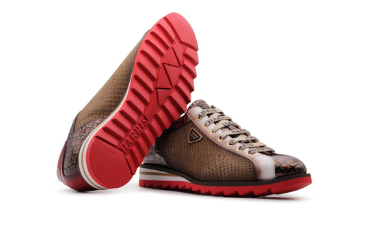 Baskets Python et effet de crocodile