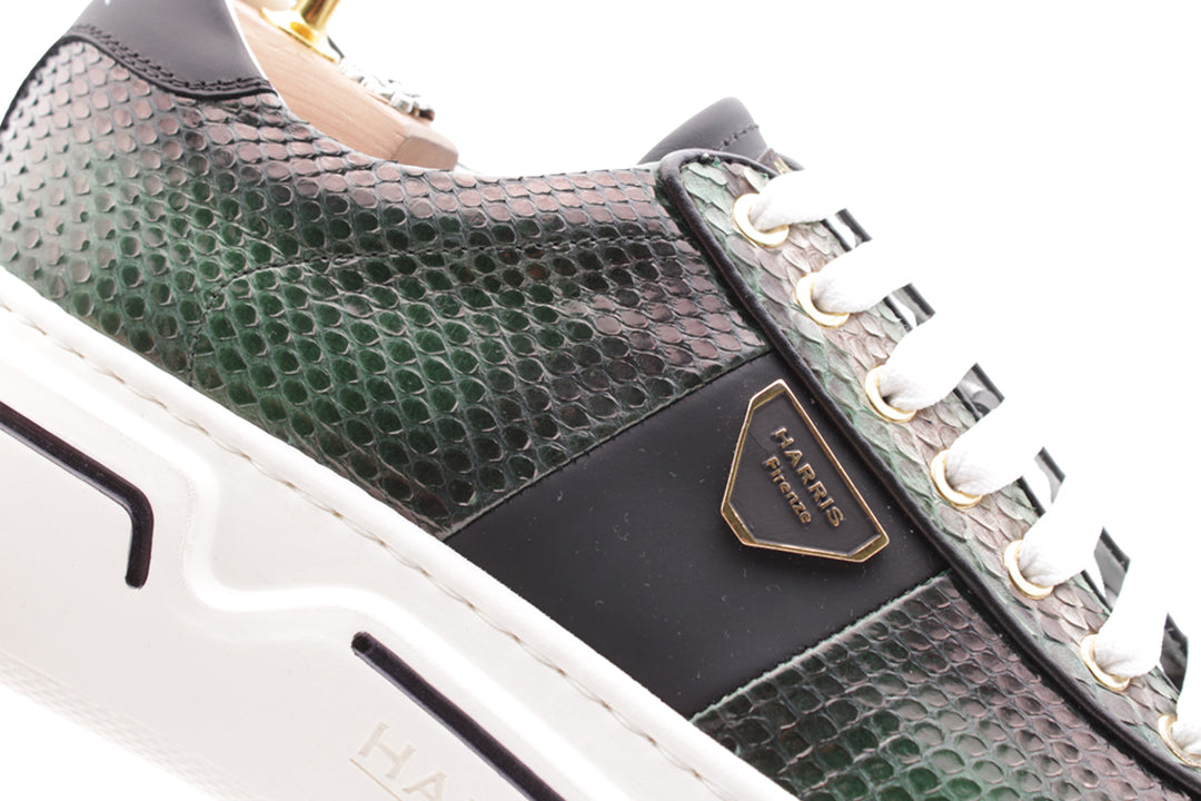 Python sneaker with cassette sole