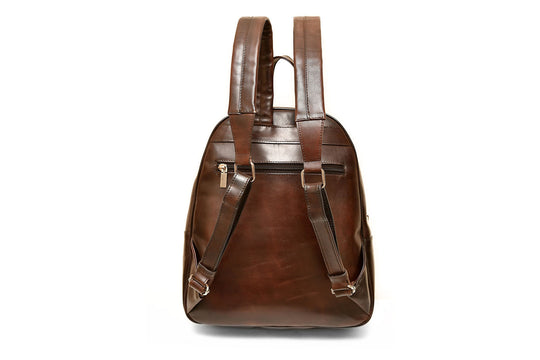 Leder -Rucksack