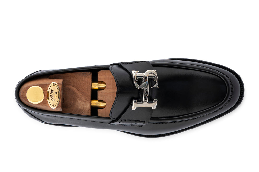 Ledermokassin mit HS-Accessoire