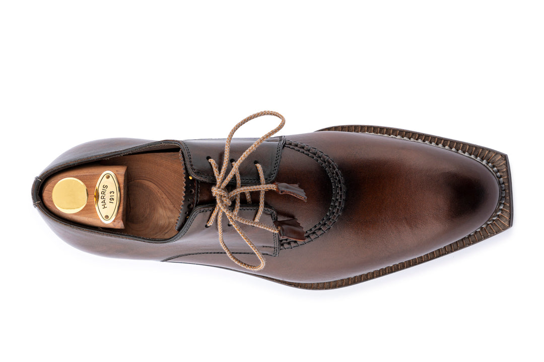 Derby handbemalt mit norwegischer Handwerkskunst