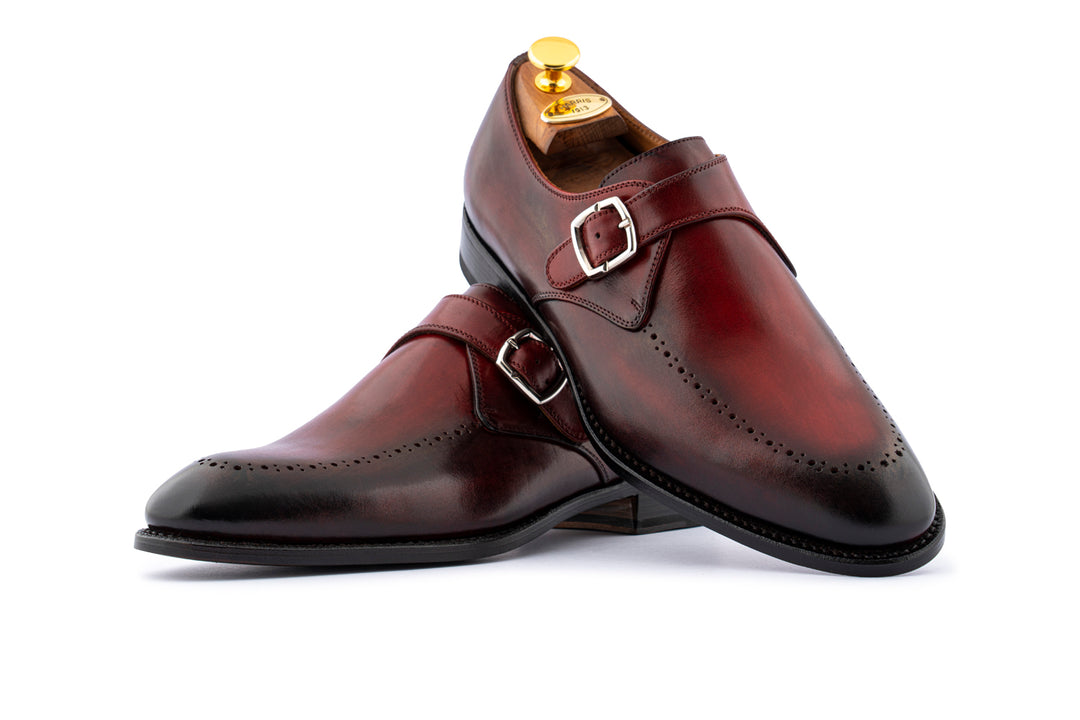 Boucle unique peinte à la main