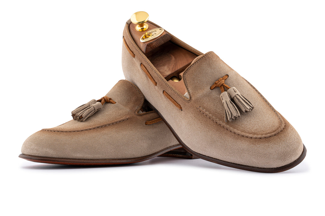 Mocassin en daim