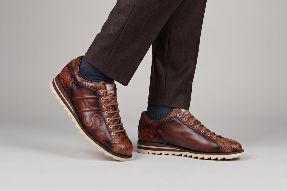 2817 HS Python sneakers – Brown
