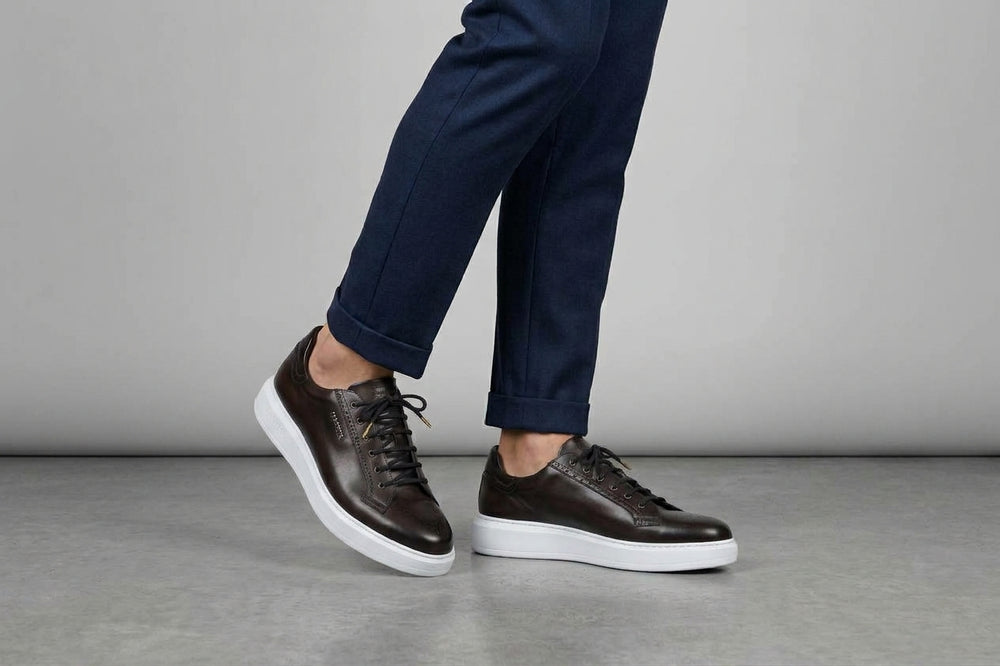 London Sneakers – Grau und Schwarz