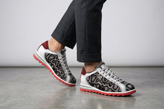 2817 Cavallino Sneakers – White and Grey