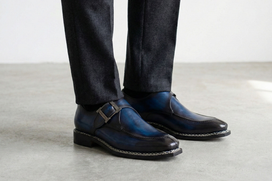 Monofibbia dipinta a mano con lavorazione Norvegese