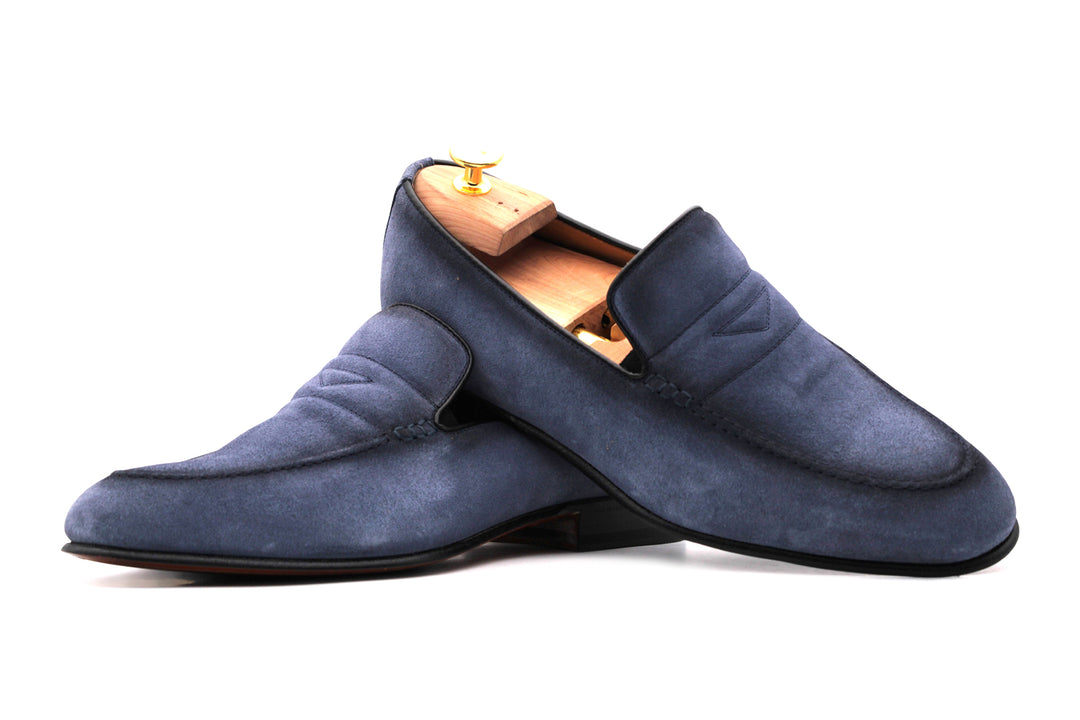 Mocasín de gamuza