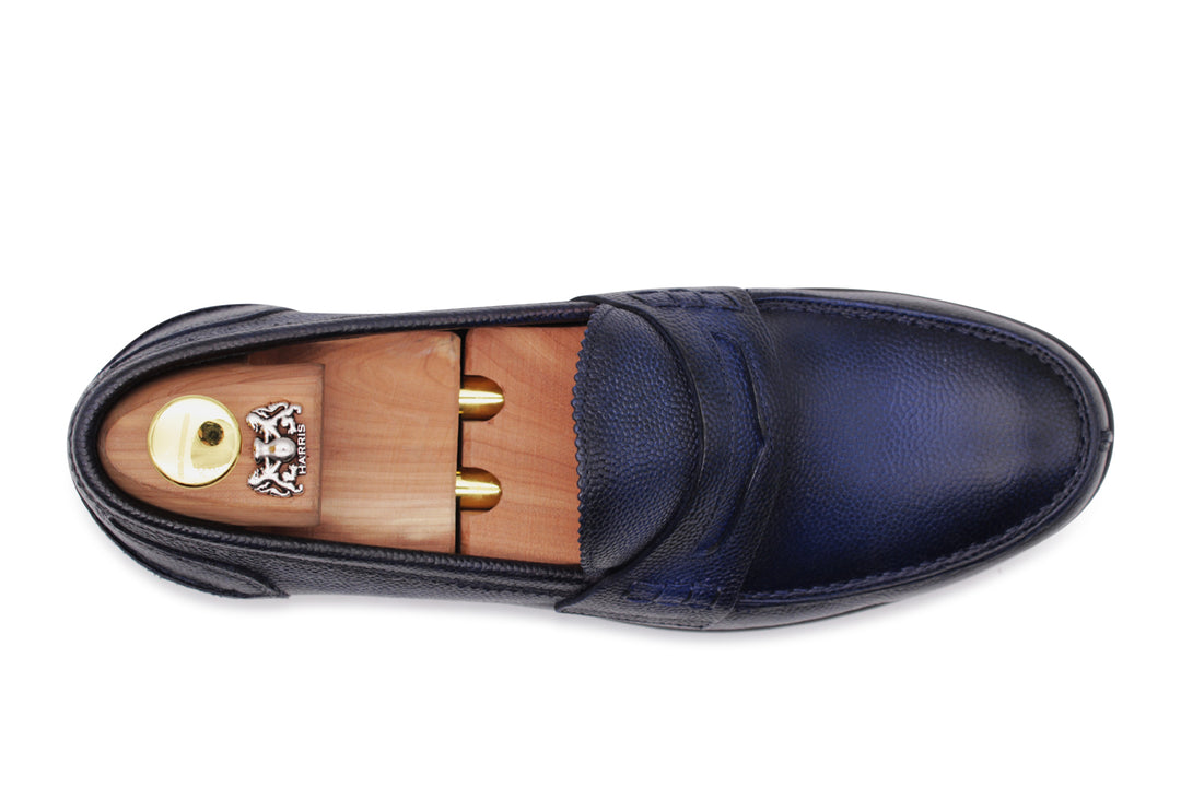 Mocassin imprimé peint à la main