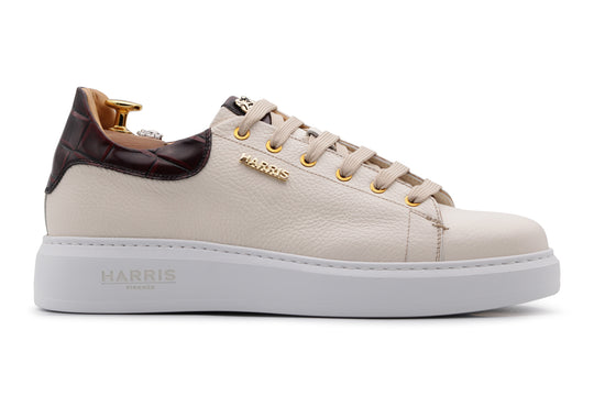 Sneakers in pelle morbida