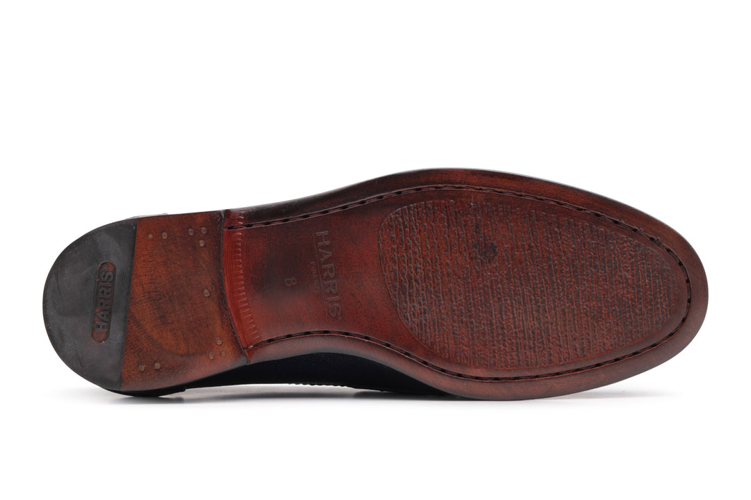 Mocassin imprimé peint à la main