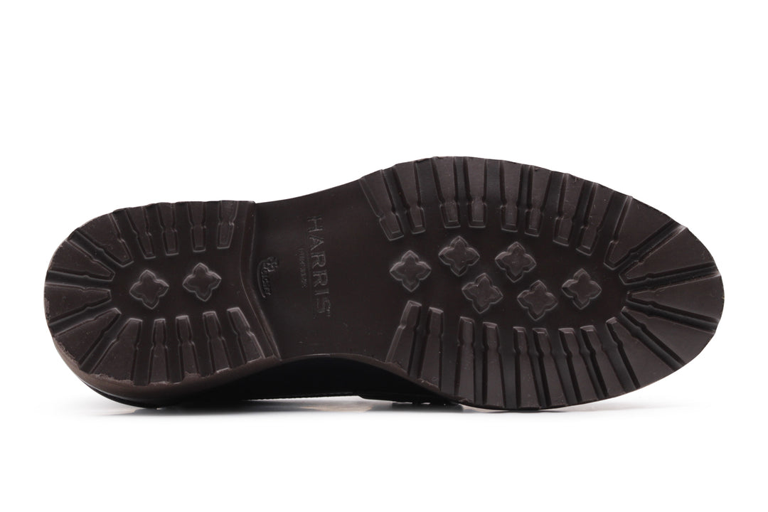 Mocassino in pelle spazzolata