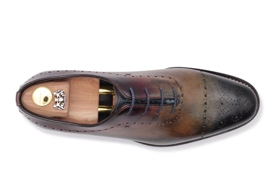 Oxford handbemalt mit norwegischer Handwerkskunst