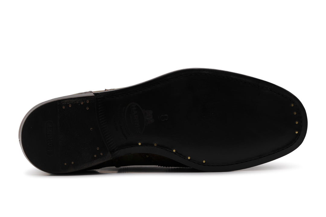 Francesina dipinta a mano con lavorazione Norvegese