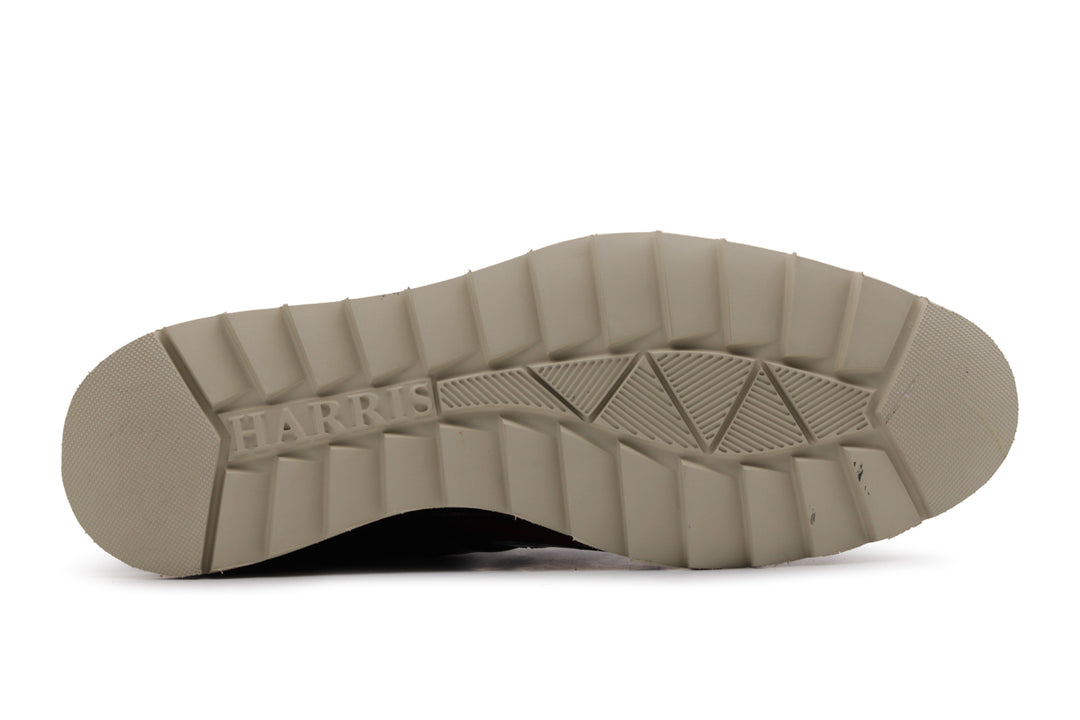 Polacchino in pelle effetto coccodrillo