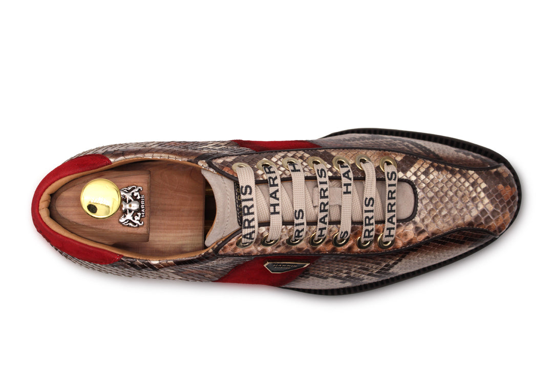 Sneakers aus Pythonleder