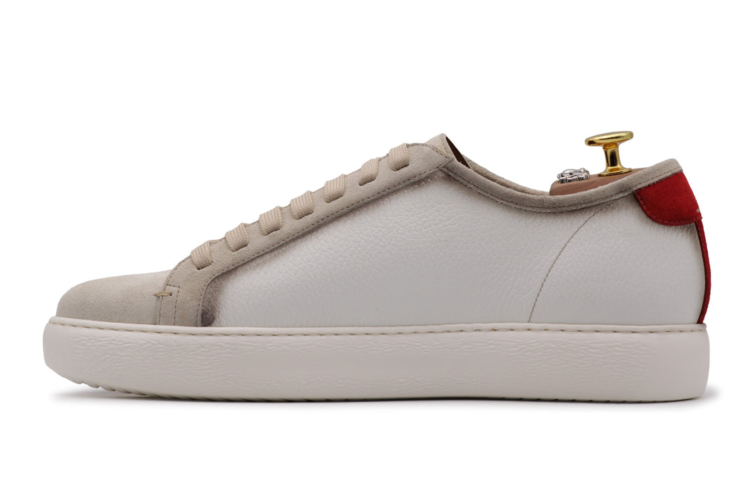 Sneakers in pelle e suede