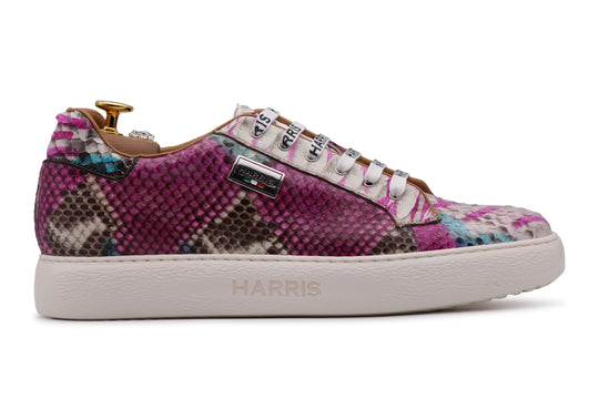 Sneakers in pitone multicolor