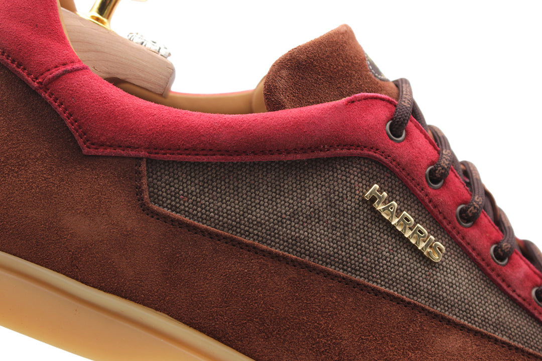 Sneakers destrutturata in suede