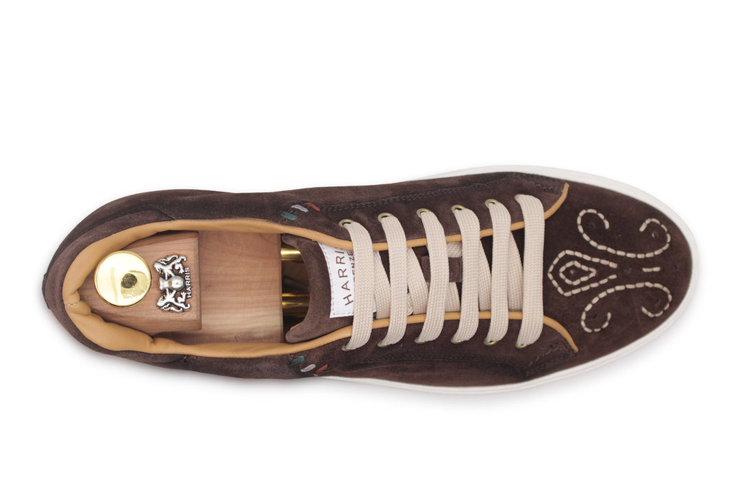 London Suede Sneakers – Testa di Moro