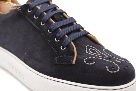 London Suede Sneakers – Blue