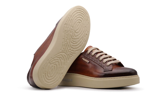 London Brogue sneakers – Brown