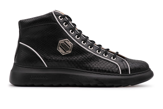 Python-Stiefelette 3019 – Schwarz