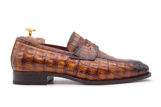 Crocodile moccasin