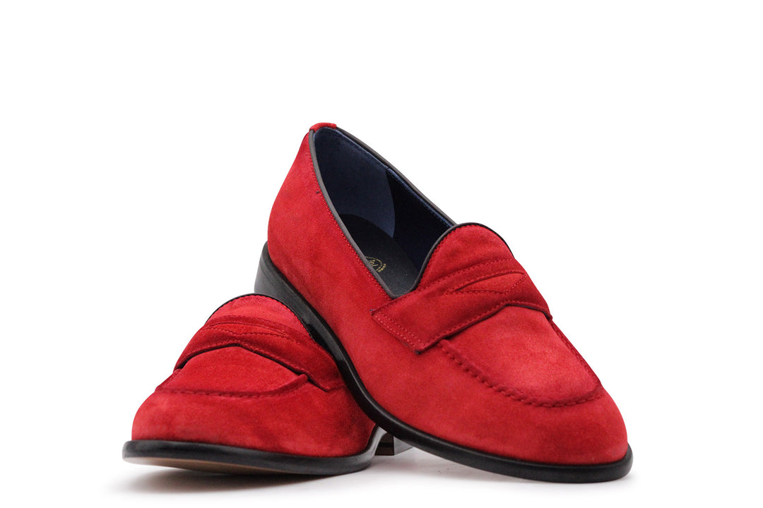 Mocassino in suede