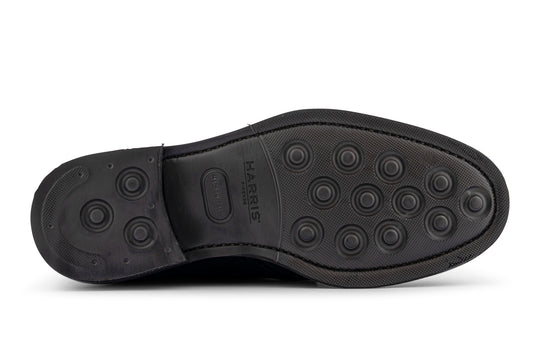 Polacchino in suede Nero