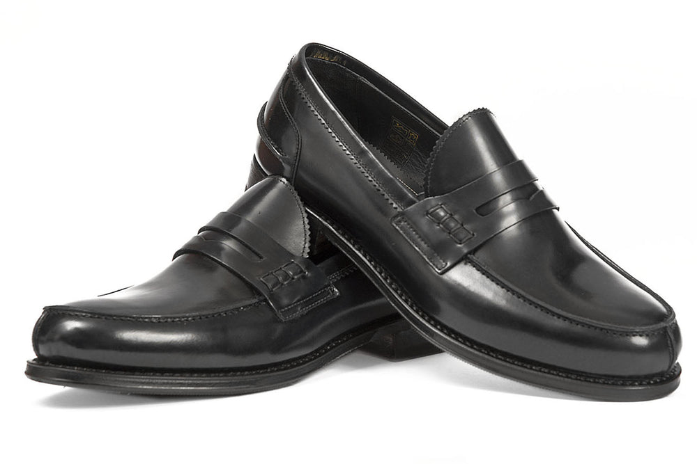Mocasín de cuero cepillado